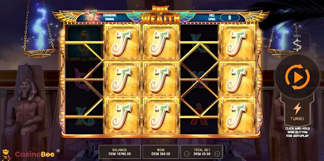 Book of Wealth Slot Game Bonus Round