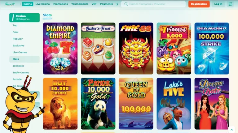 Discover the Exciting World of Slot Games at Neon54 Casino