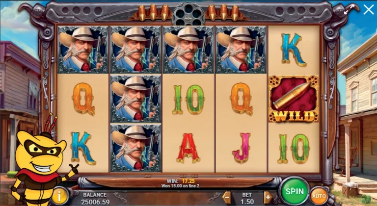 Wild bandolier slot
