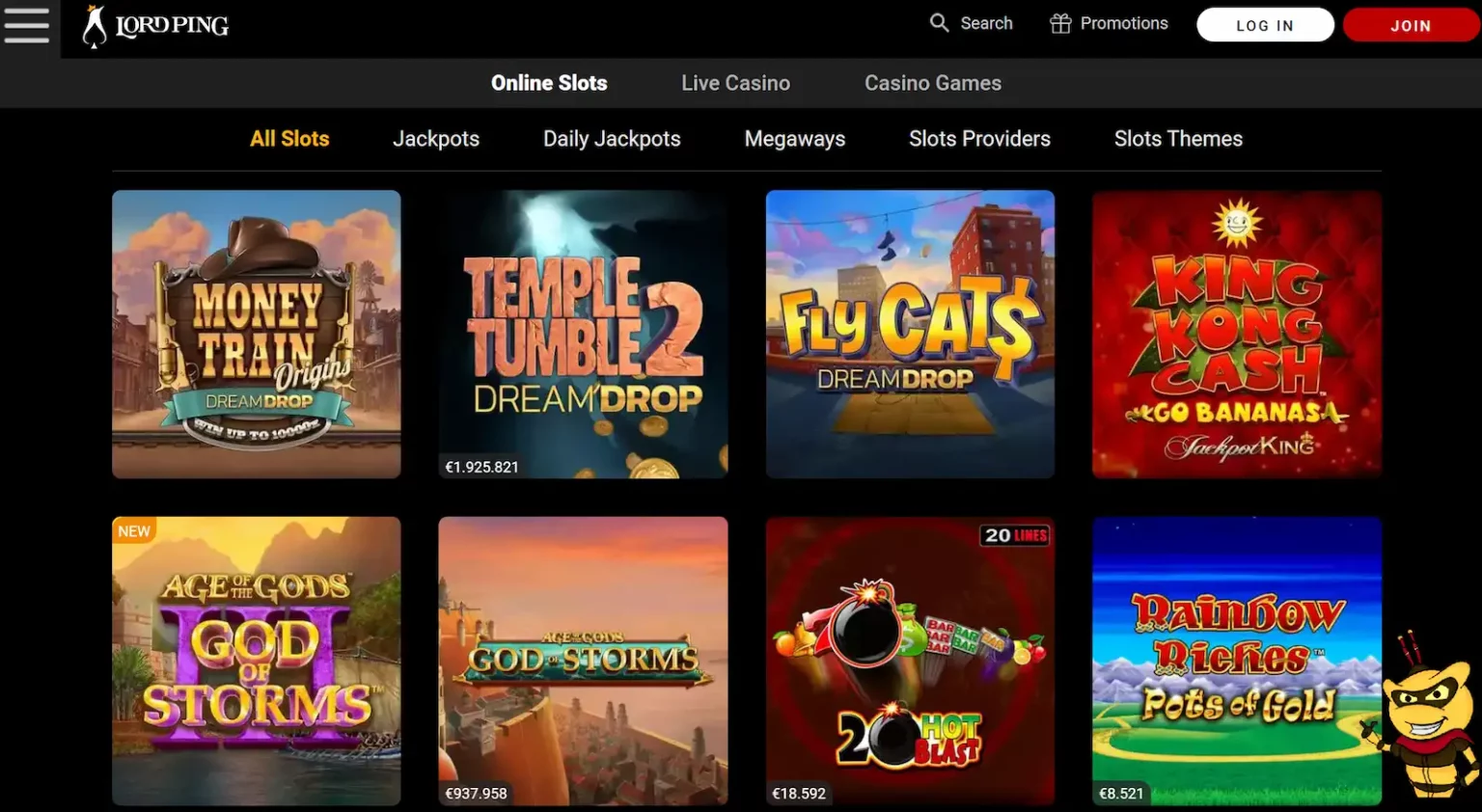 Unleash Your Inner Gamer at Lord Ping Casino